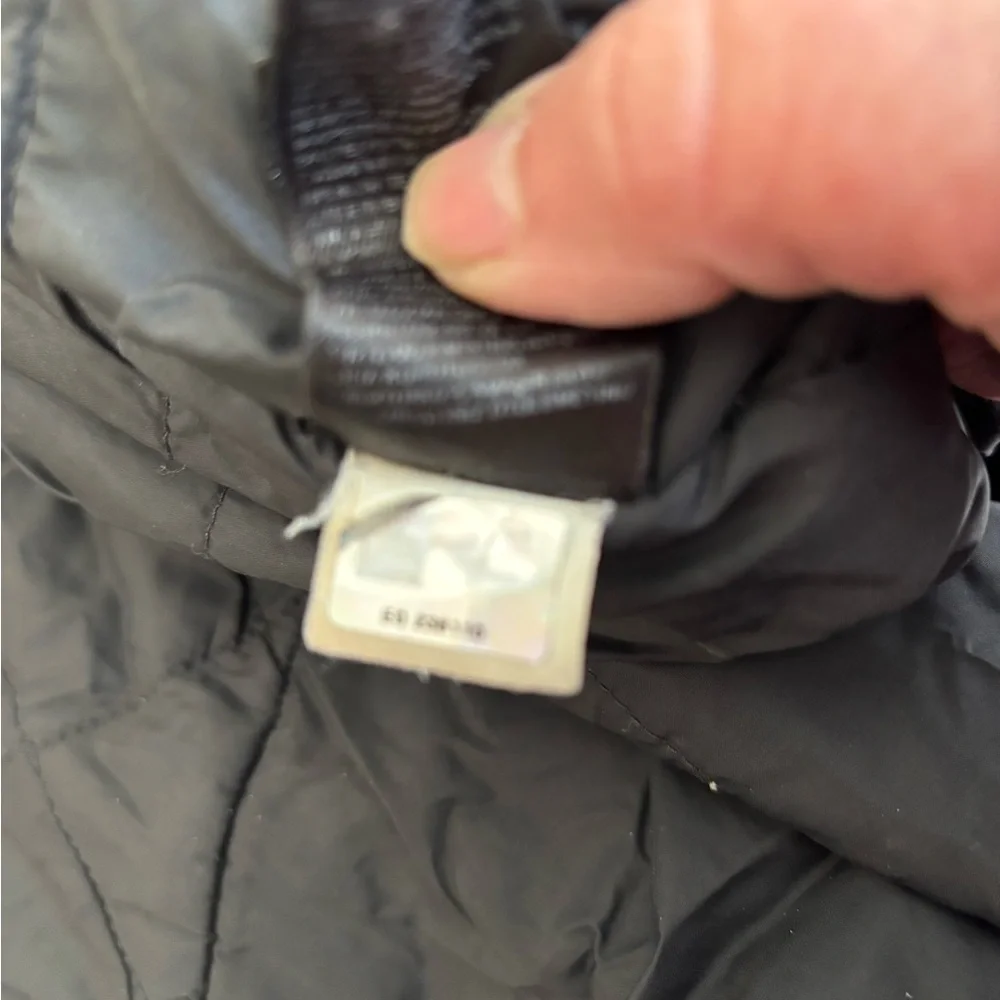 The North Face Hyvent Jacket Mens Size XL Windbreaker Black Full Zip Hooded